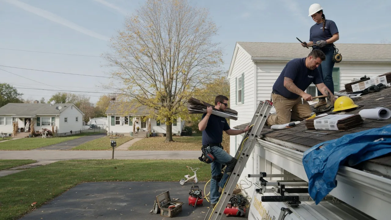 Local Roofing Contractors in Hidalgo, IL near me
